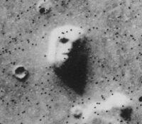 Marsgesicht Viking 1 NASA
